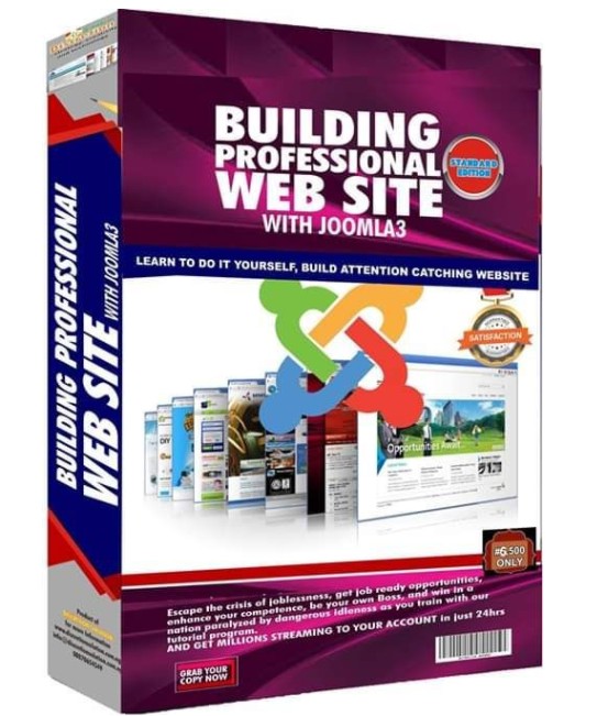 Building Professional Website With Joomla